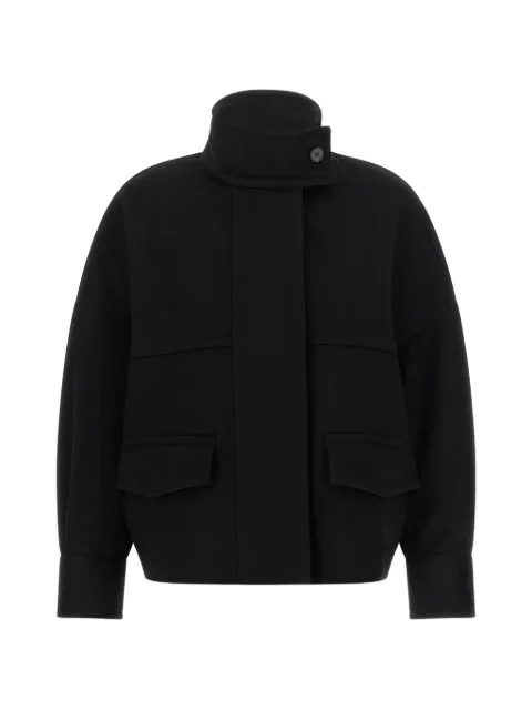 Alberto Biani Loro Piana wool bomber jacket