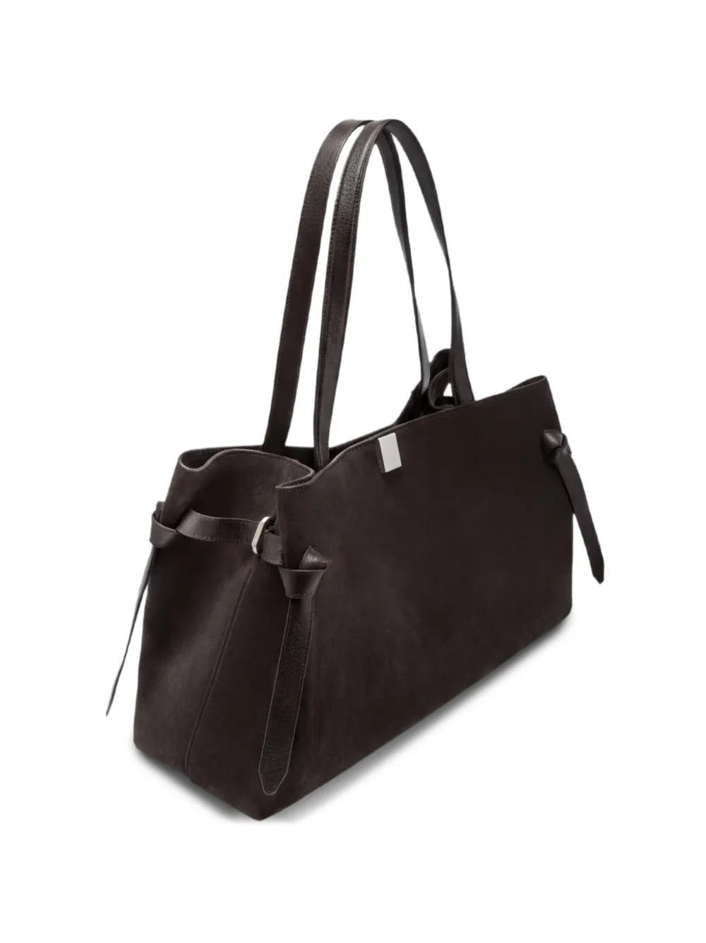 Yuzefi Gyoza knotted shoulder bag - Marrone