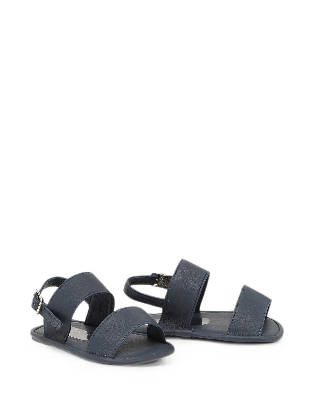 Pèpè Andrew leren sandalen met gespsluiting Blauw
