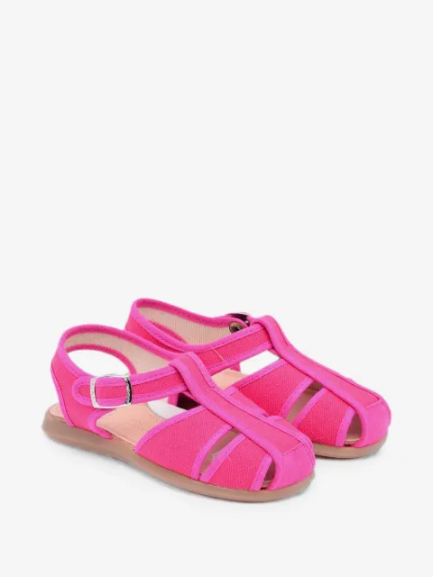 Pèpè Alix buckle-fastening canvas sandals
