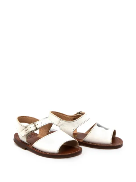 Pèpè buckle-fastening leather sandals