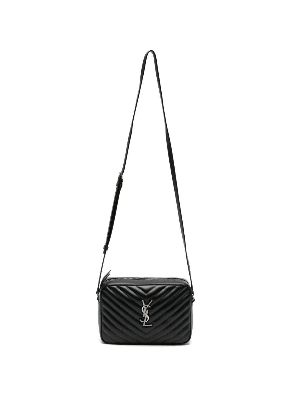 Saint Laurent Lou quilted leather shoulder bag - Nero