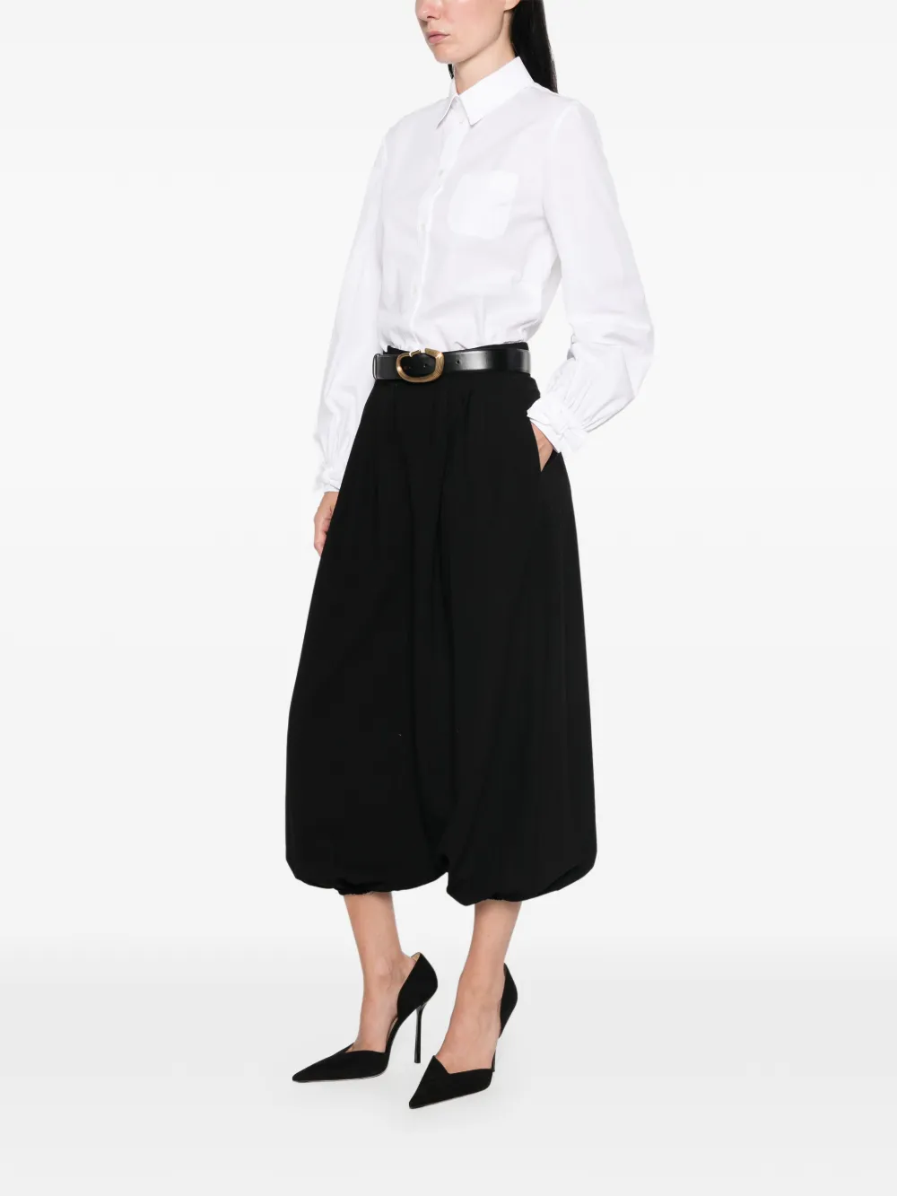 Valentino Garavani Blouse met strikdetail Zwart