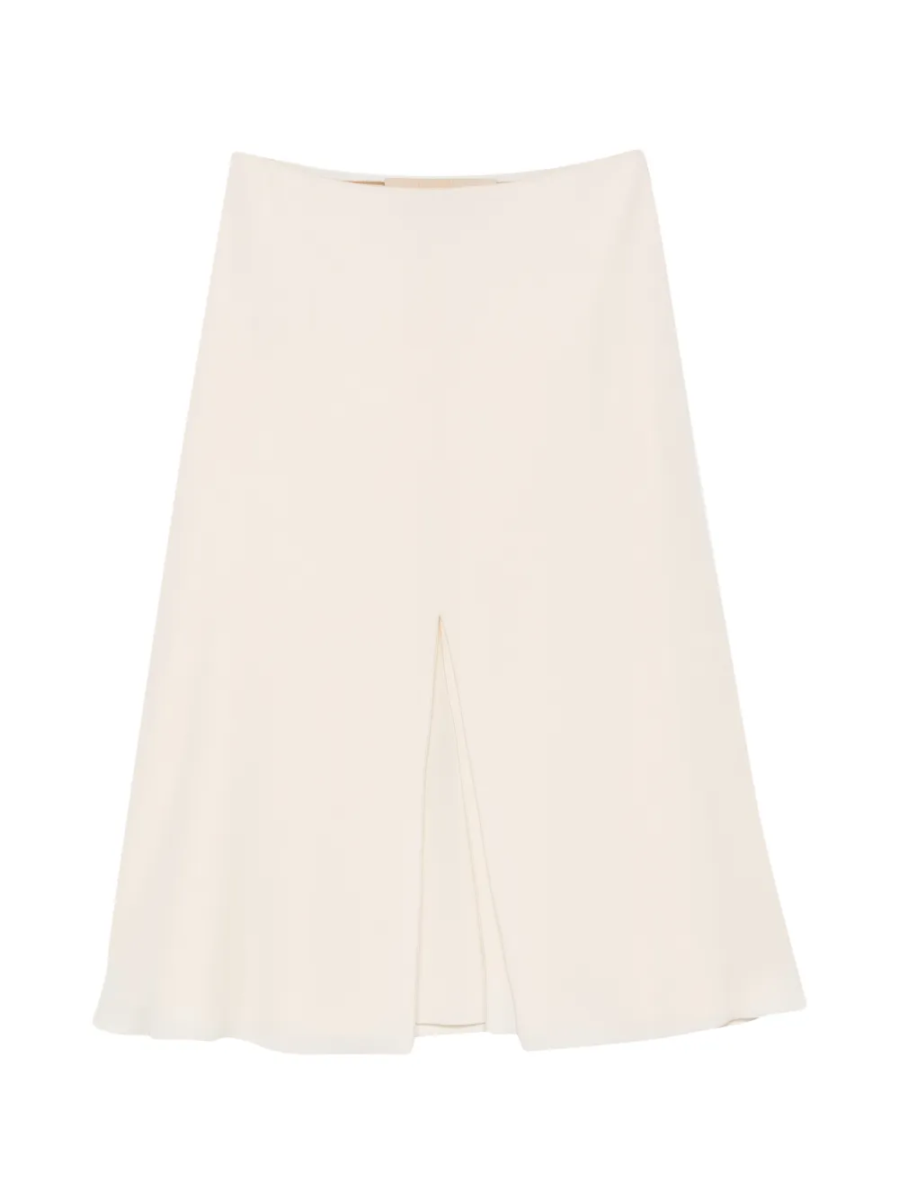 Valentino Garavani slit-detail skirt - Toni neutri