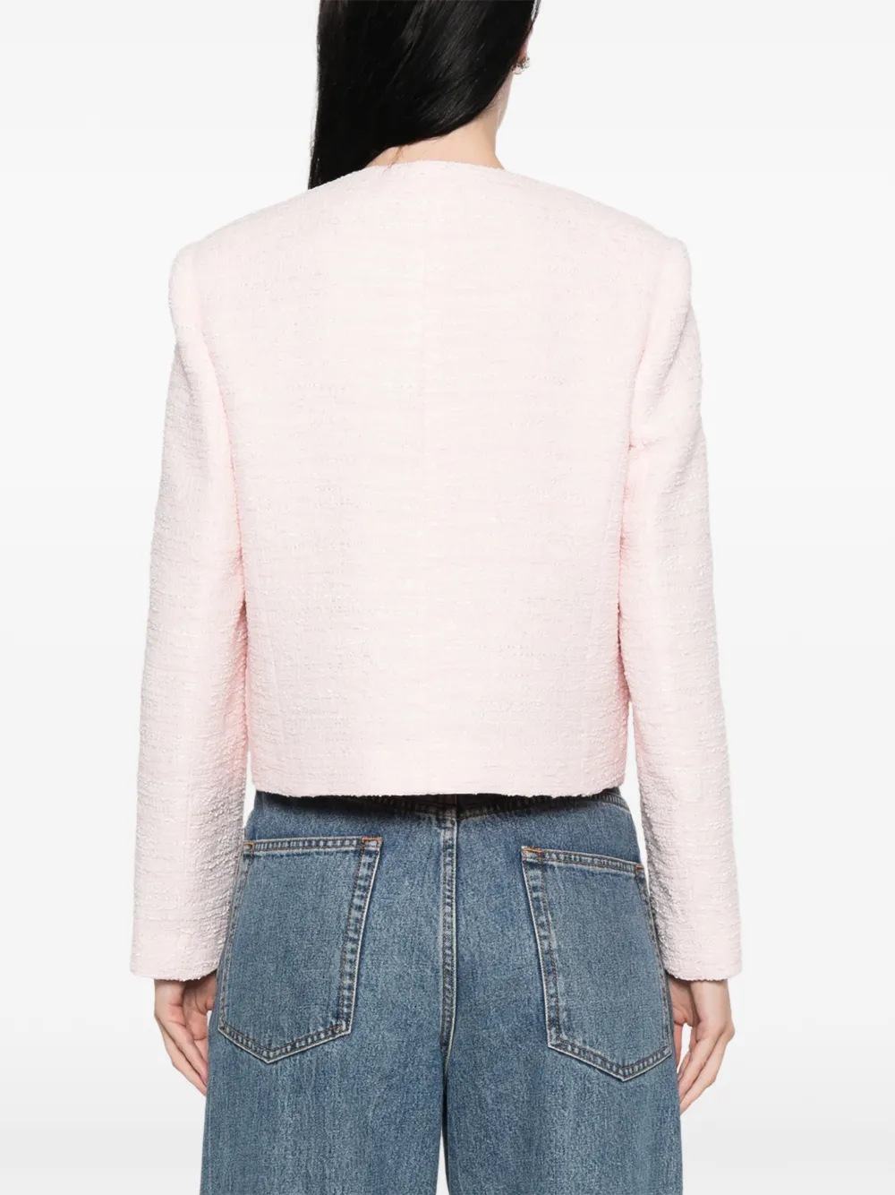 Valentino Garavani Tweed jack Roze