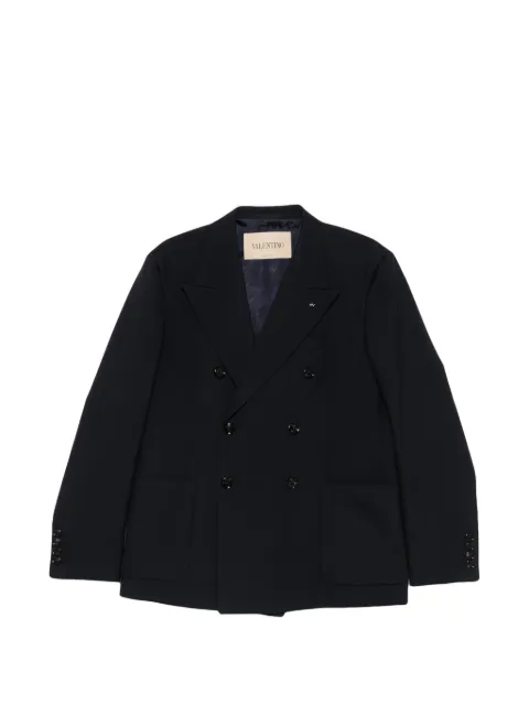 Valentino Garavani double-breasted peak-lapels jacket