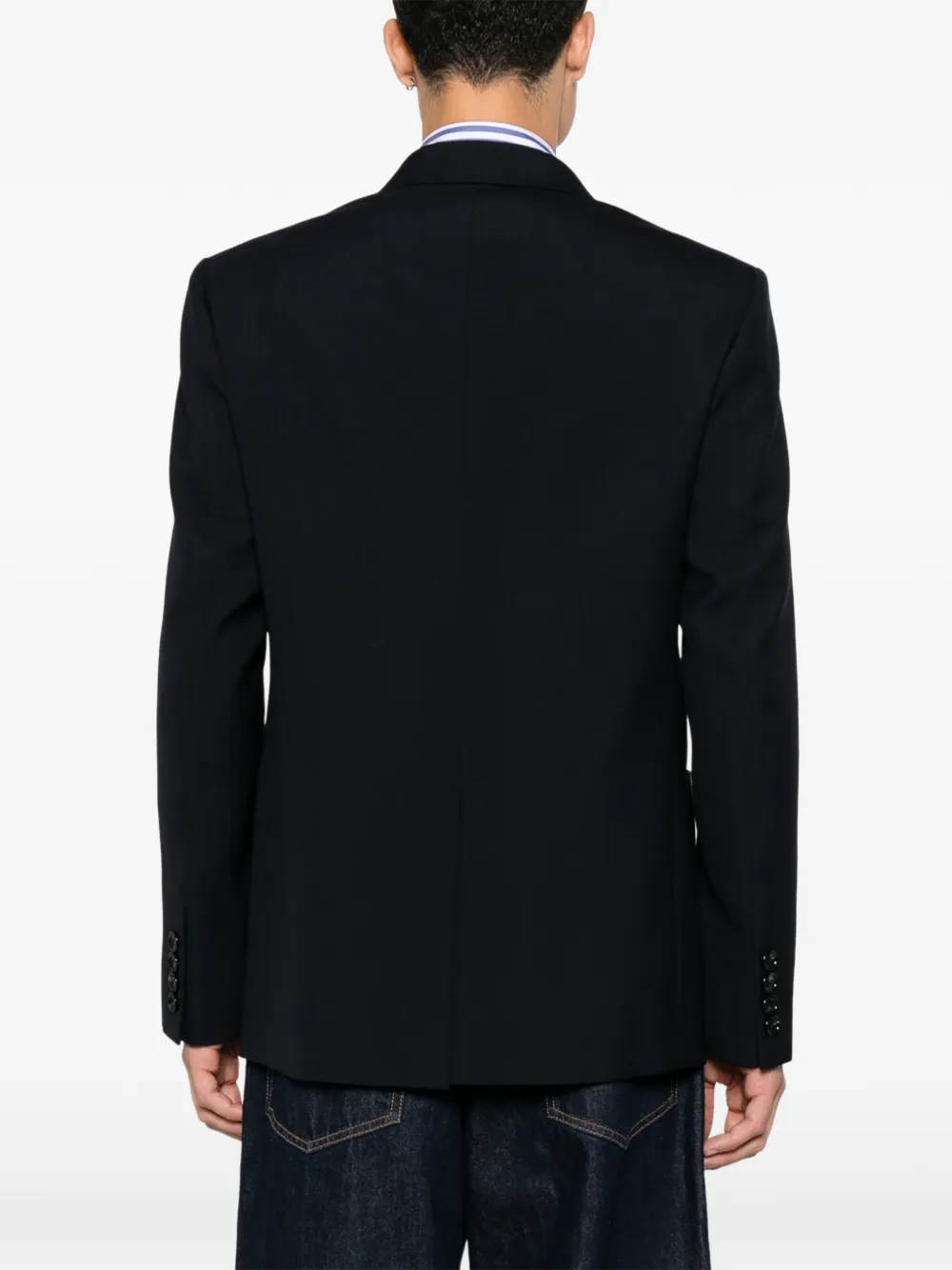 Valentino Garavani Blazer met puntige revers Zwart