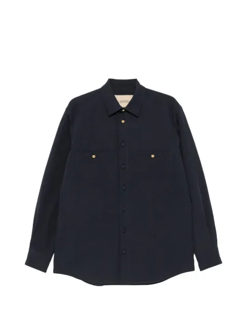 Valentino Garavani camisa con detalle de bolsillo