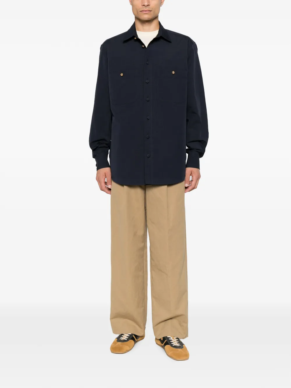 Valentino Garavani Overhemd met zakdetail Blauw