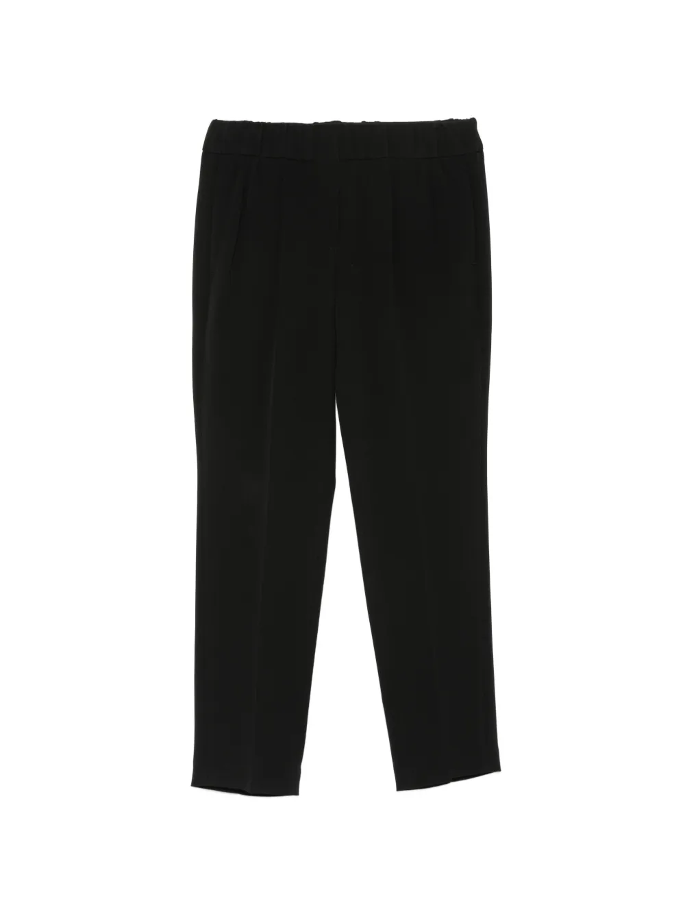 Brunello Cucinelli Pantaloni affusolati crop - Nero