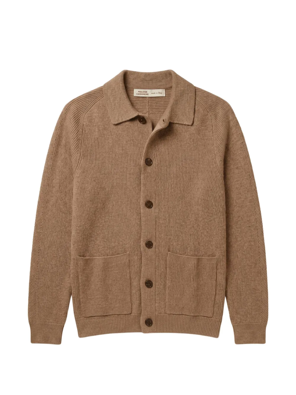 Maurizio Baldassari ribbed-knit shirt cardigan - Toni neutri