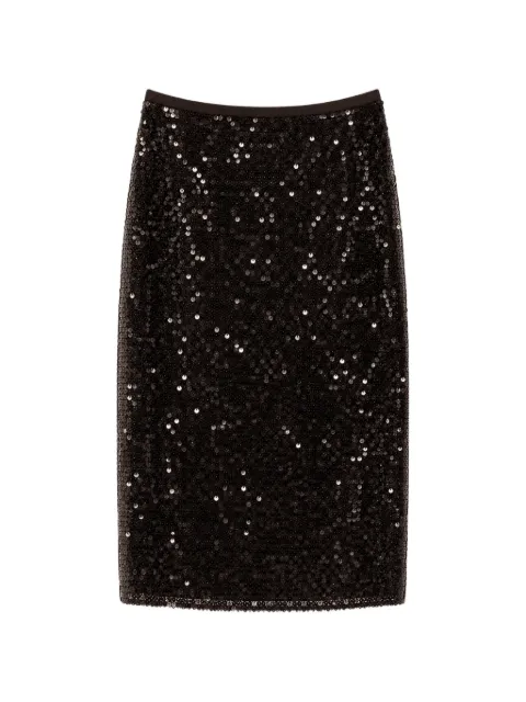 Roberto Collina sequin-embellished midi skirt