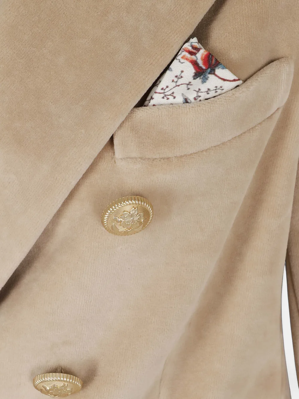 Circolo 1901 Jas met dubbele rij knopen Beige