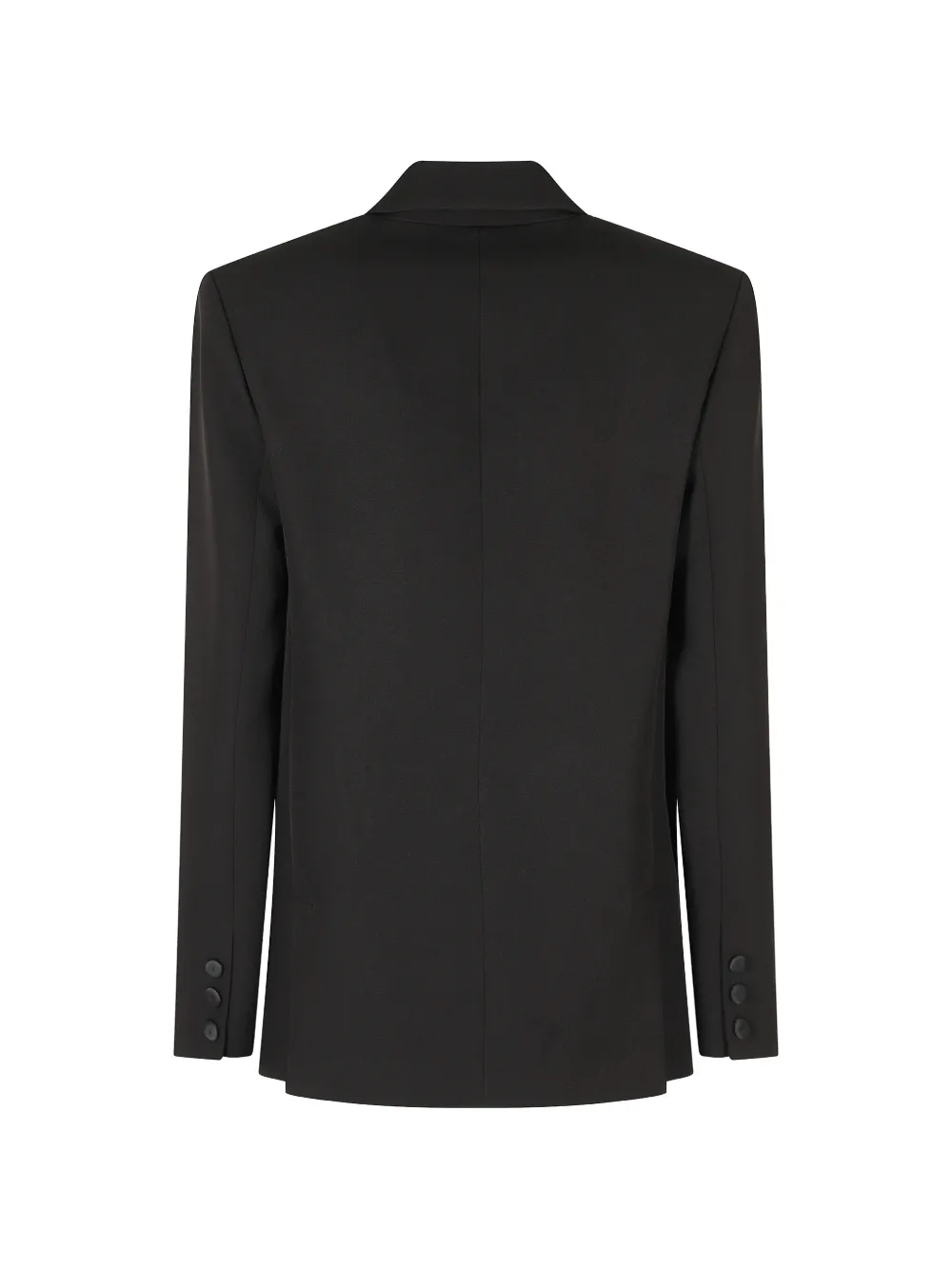 Federica Tosi Blazer met enkele rij knopen Zwart