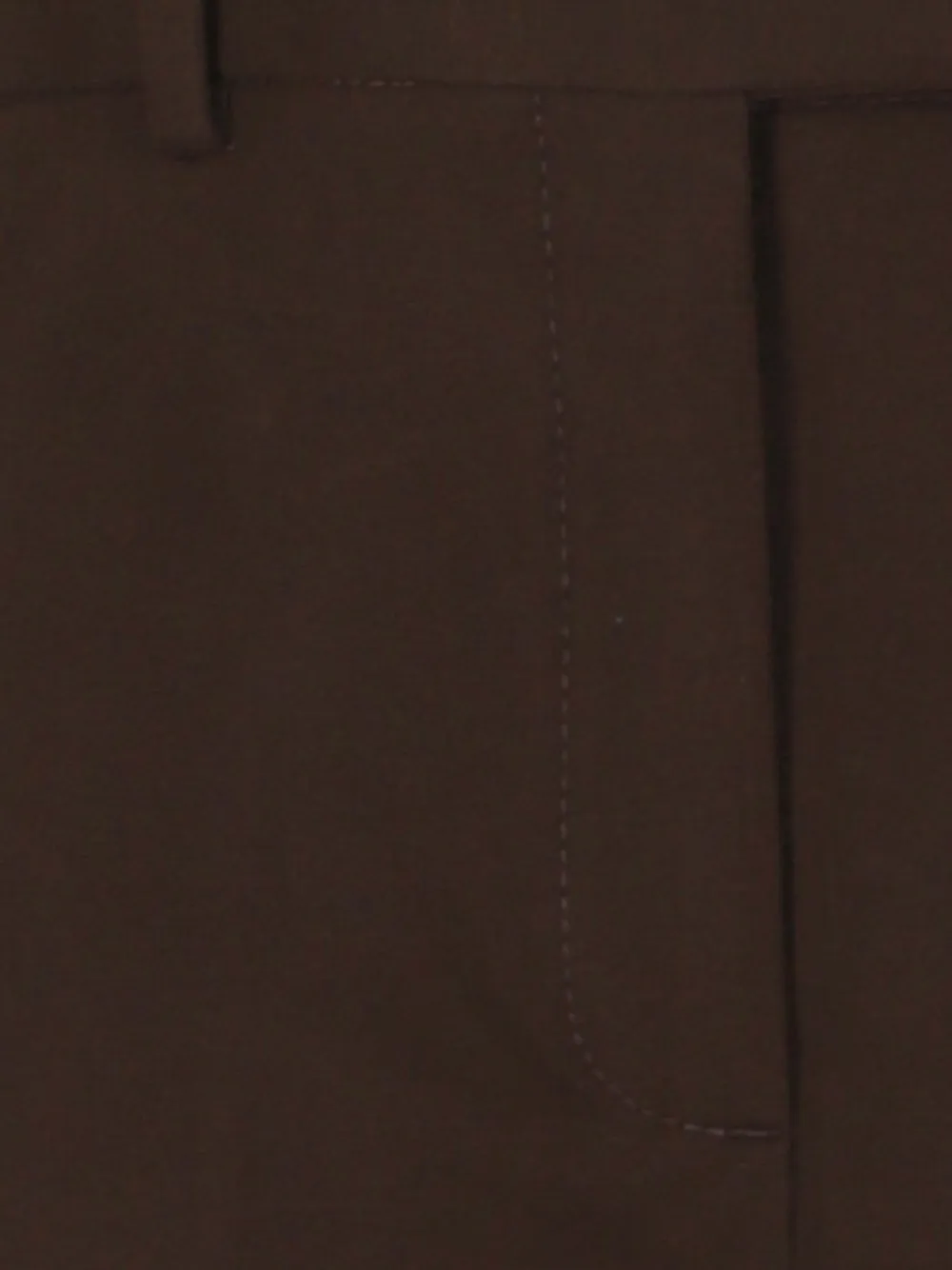 Circolo 1901 pressed-crease straight-leg trousers Bruin