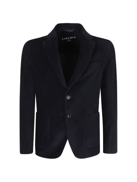 Circolo 1901 corduroy notched-lapels blazer