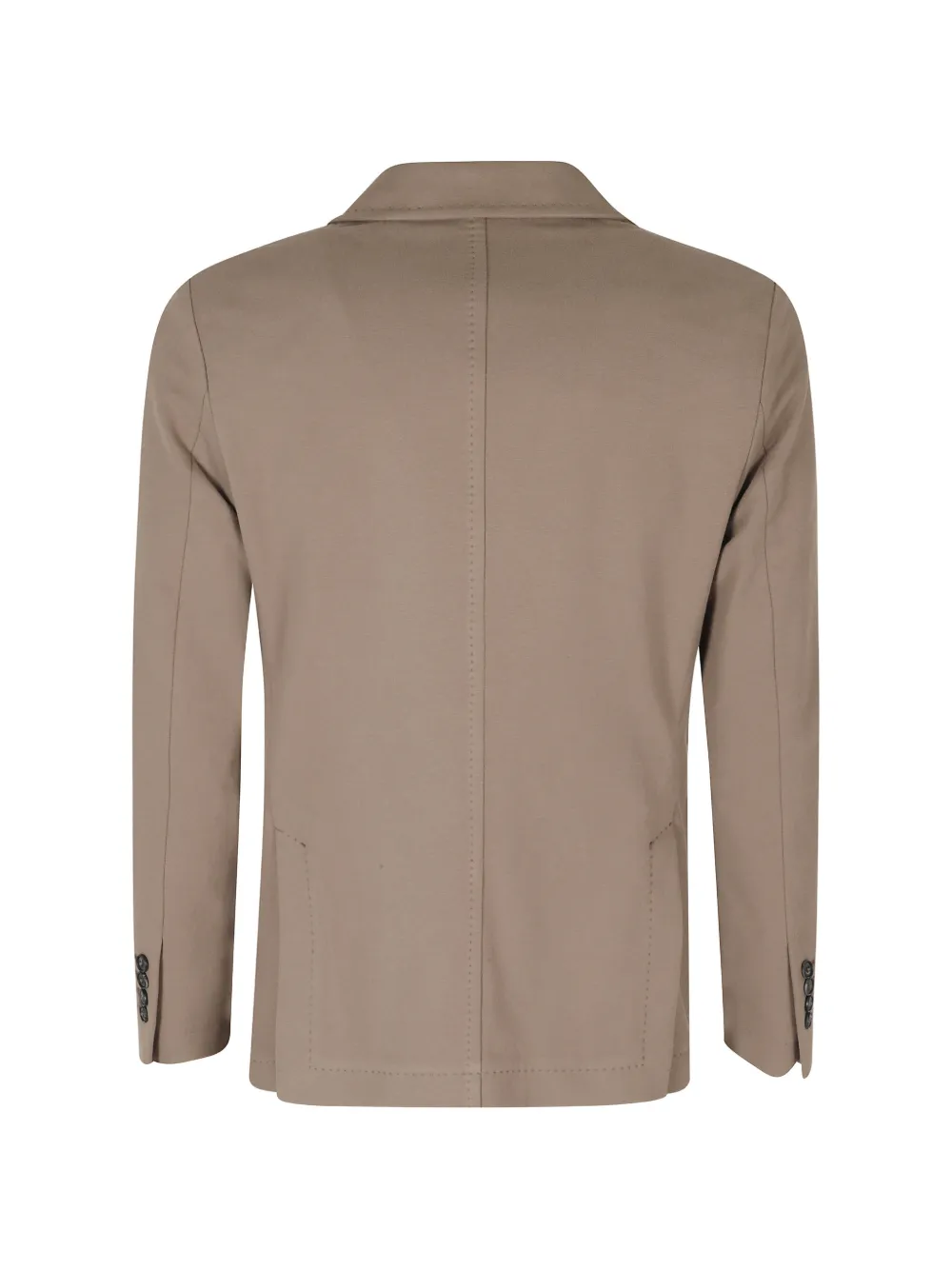 Circolo 1901 Blazer met enkele rij knopen en gekerfde revers Beige