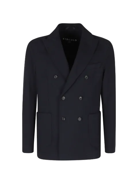 Circolo 1901 double-breasted peak-lapels blazer