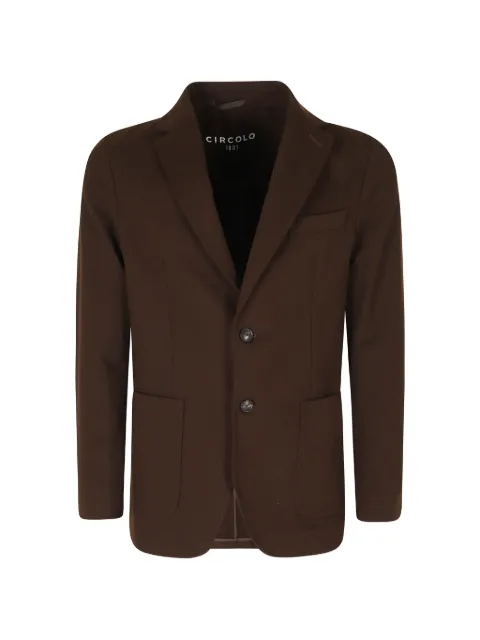 Circolo 1901 single-breasted notched-lapels blazer