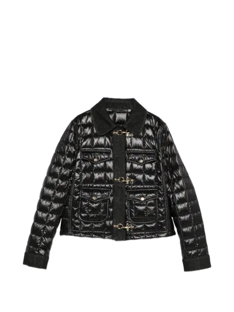Fay quilted toggle-fastening jacket