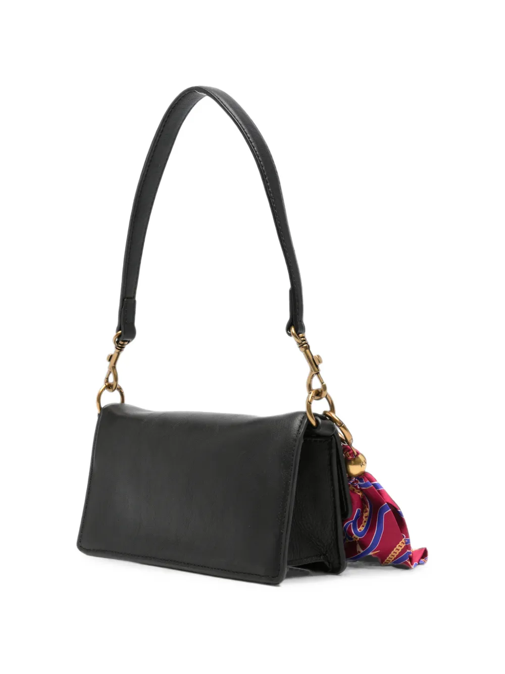 Kurt Geiger London Sloane shopper met adelaar-plakkaat Zwart
