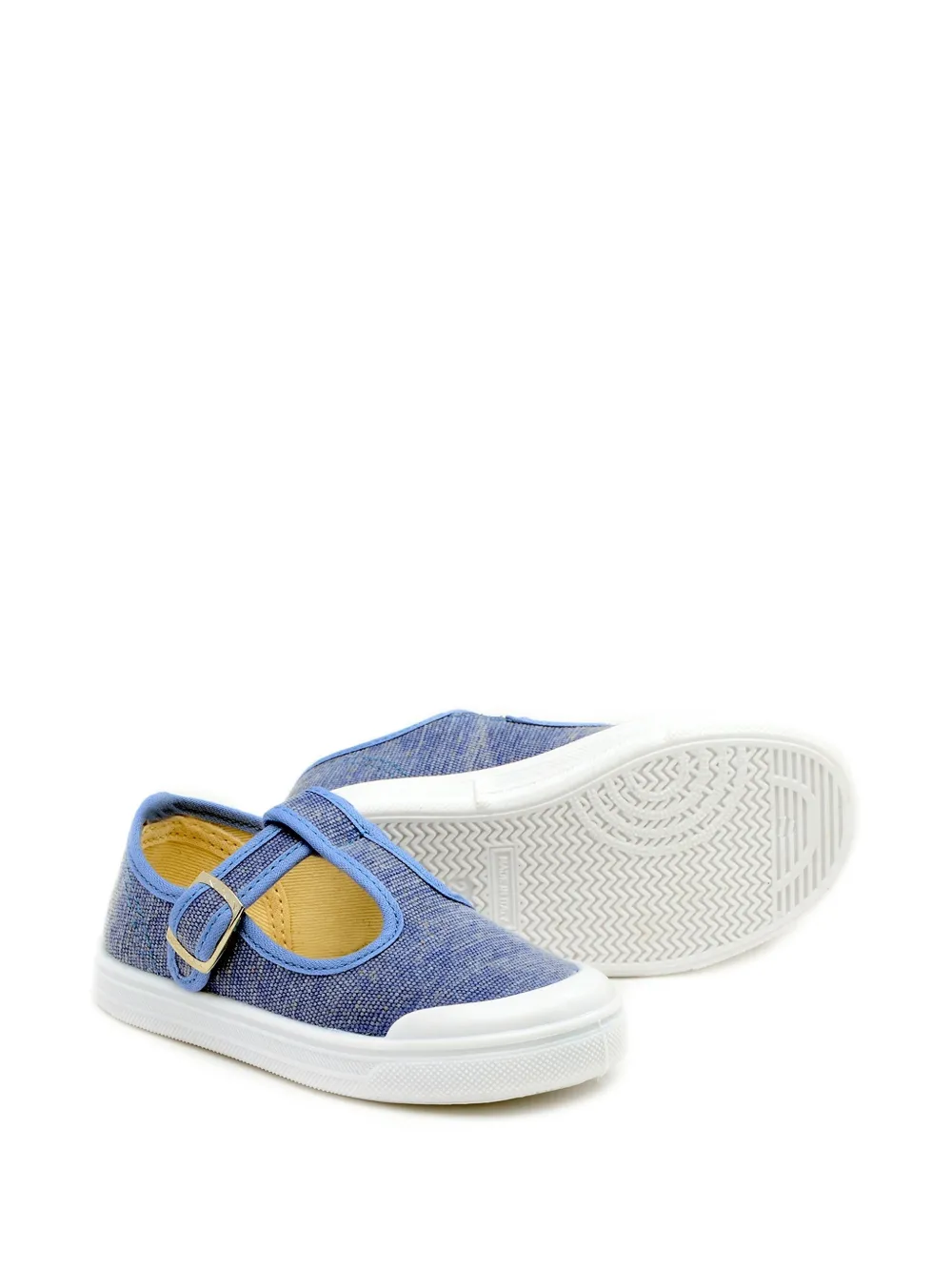 Pèpè Sam T-bar buckle-fastening sandals Blauw