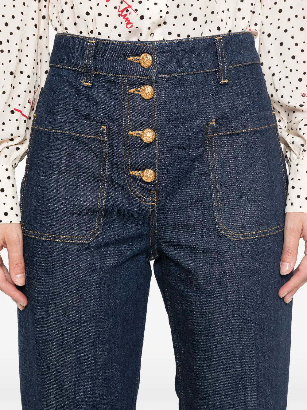 Valentino Garavani Denim broek Blauw