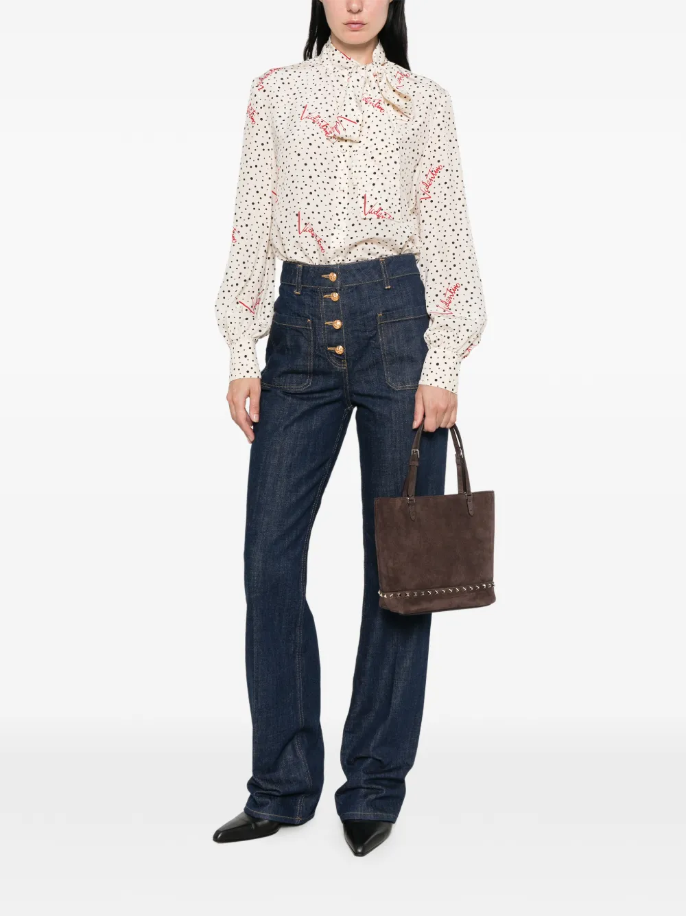 Valentino Garavani Denim broek Blauw