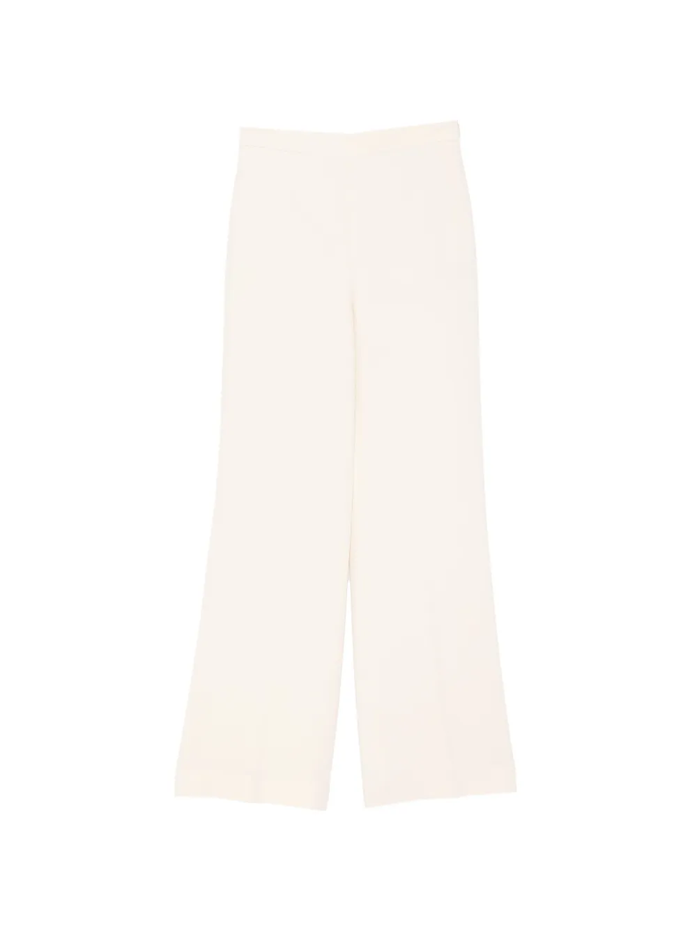 Valentino Garavani pressed-creases tailored trousers Beige