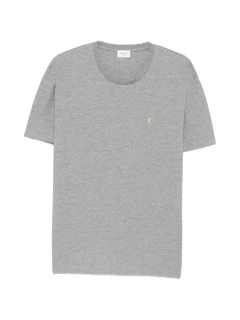 Saint Laurent Cassandre T-shirt in piqué