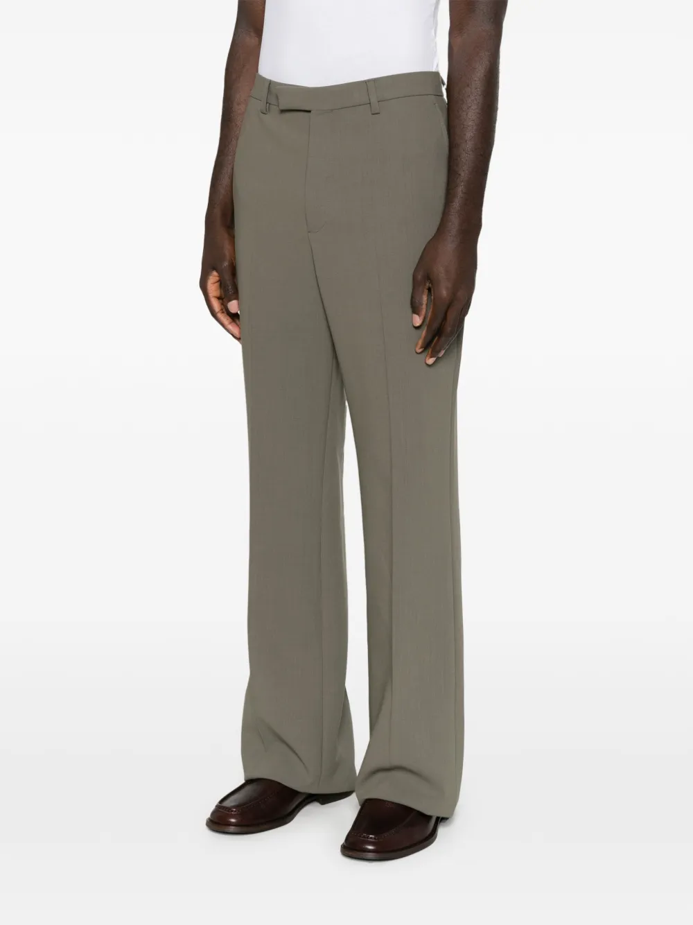 Valentino Garavani Geplooide pantalon Groen