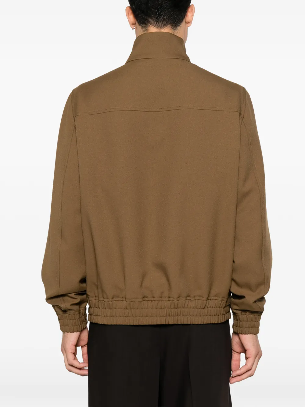 Valentino Garavani Jack met rits en V-detail Bruin