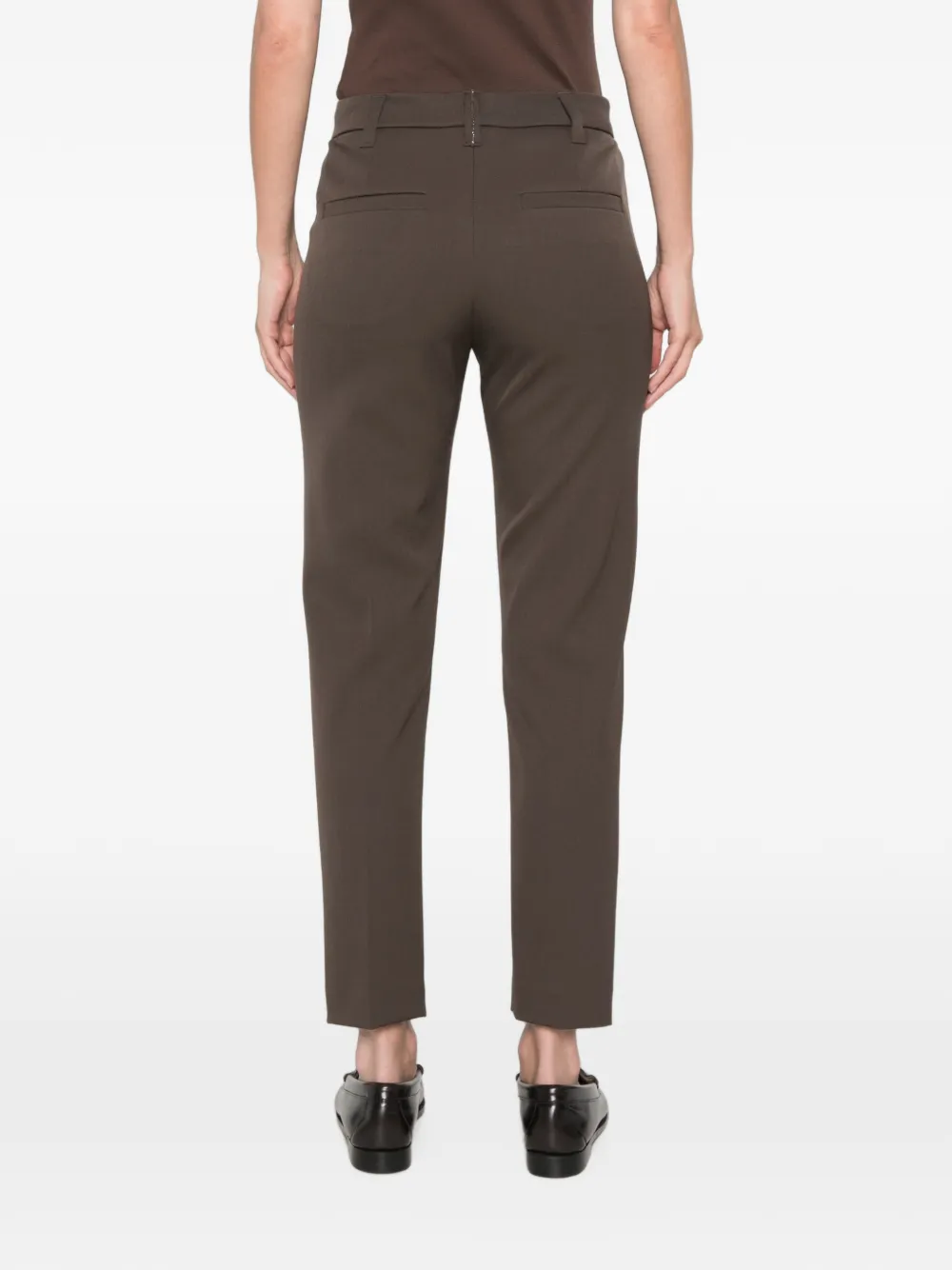 Brunello Cucinelli belt-loop trousers Bruin