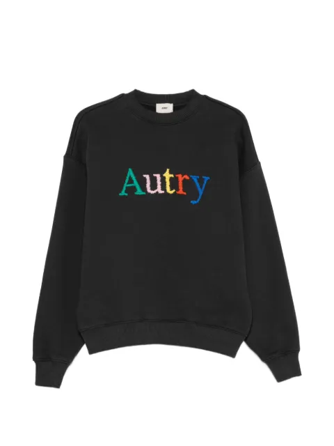 Autry logo-embroidered sweatshirt
