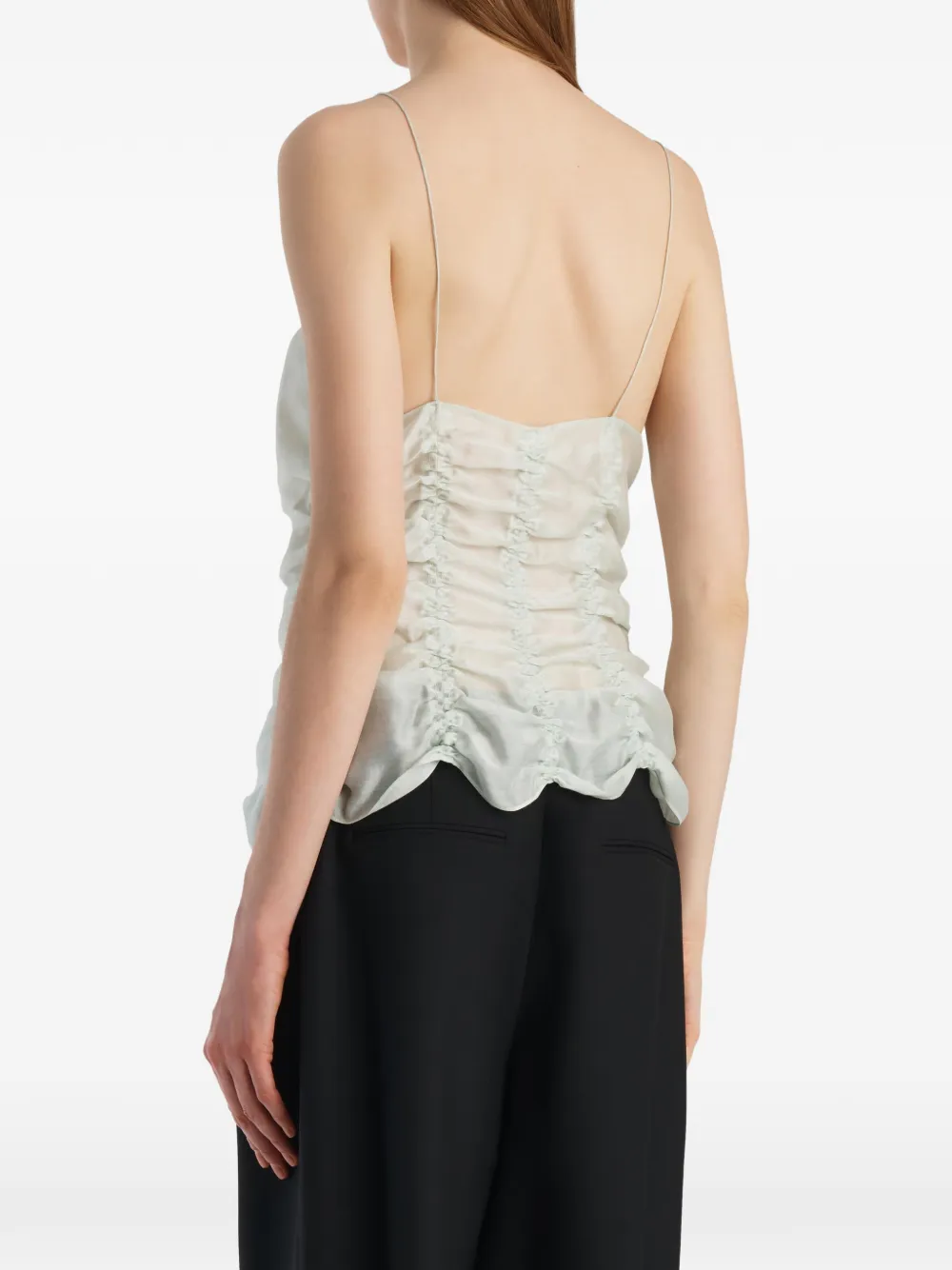 KHAITE Inara top Groen