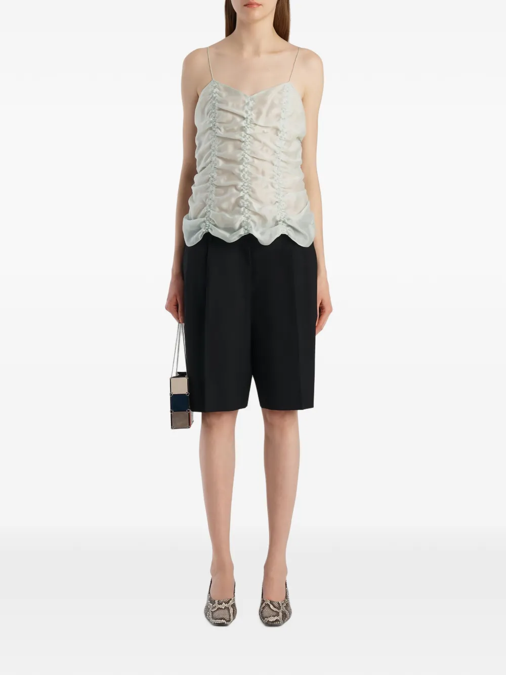 KHAITE Inara top Groen