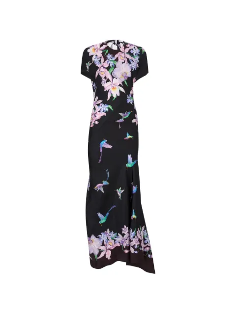 The Attico multicolor midi dress