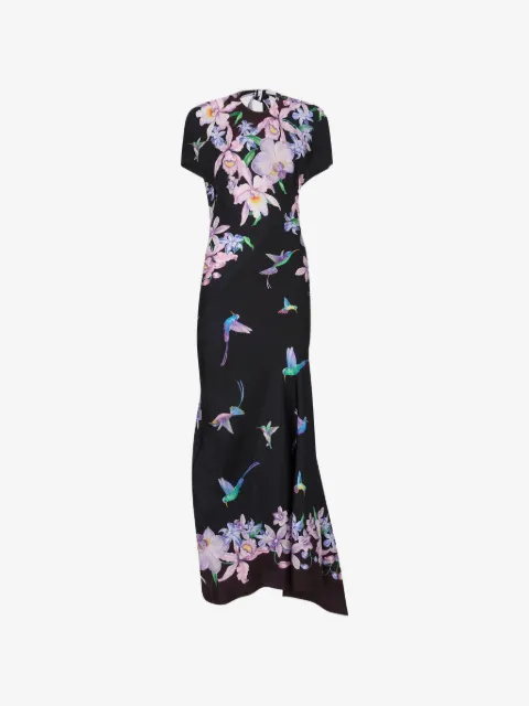 The Attico multicolor midi dress
