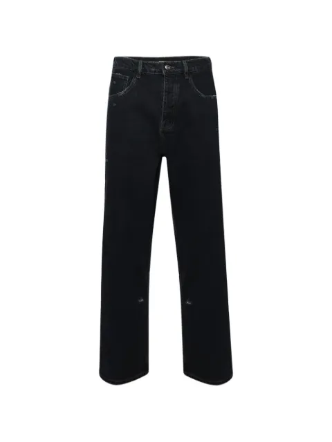 Nahmias distressed straight-leg jeans