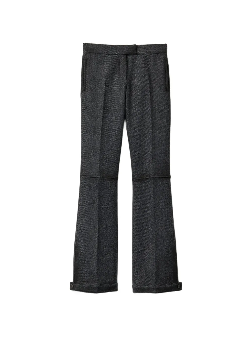 Miu double wool pants Grijs