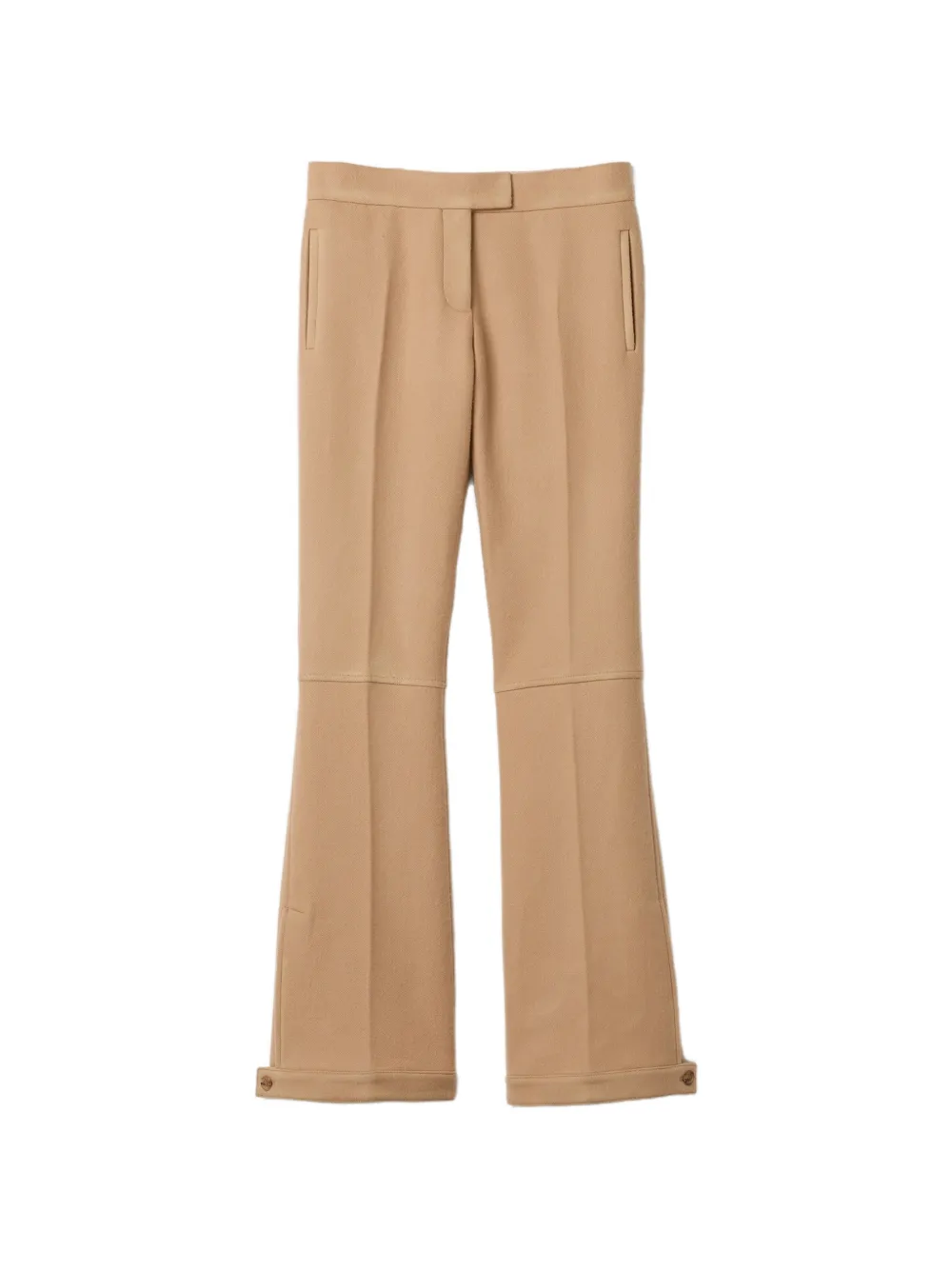Miu Miu Hose mit doppeltem Bund - Nude