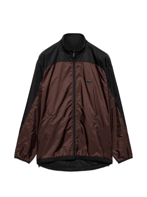 Prada Re-Nylon Jacket | ブラウン | FARFETCH JP