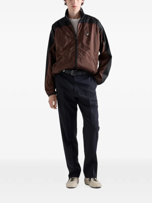 Prada Re-Nylon Jacket | ブラウン | FARFETCH JP