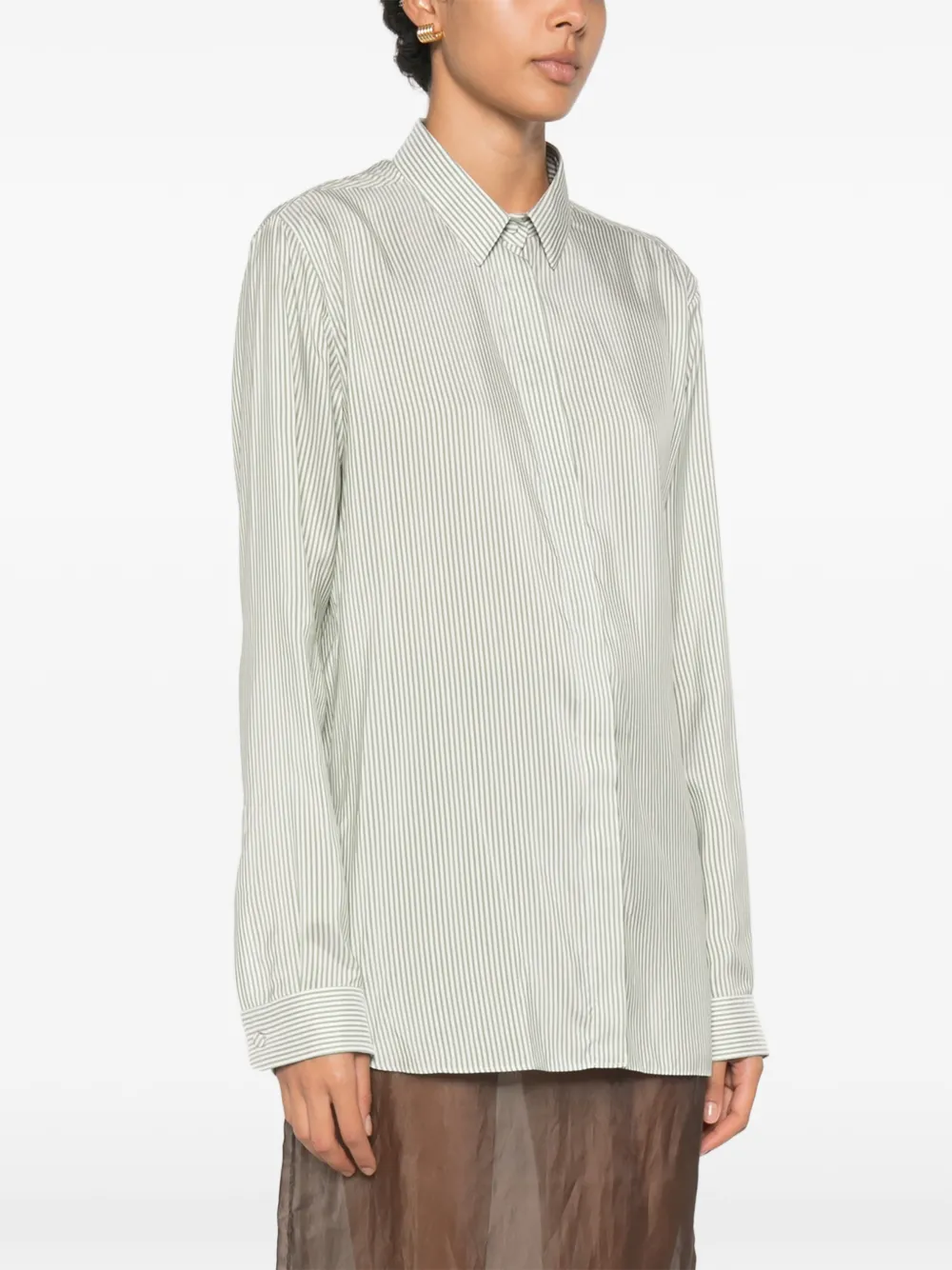 TOM FORD Gestreept blouse Wit