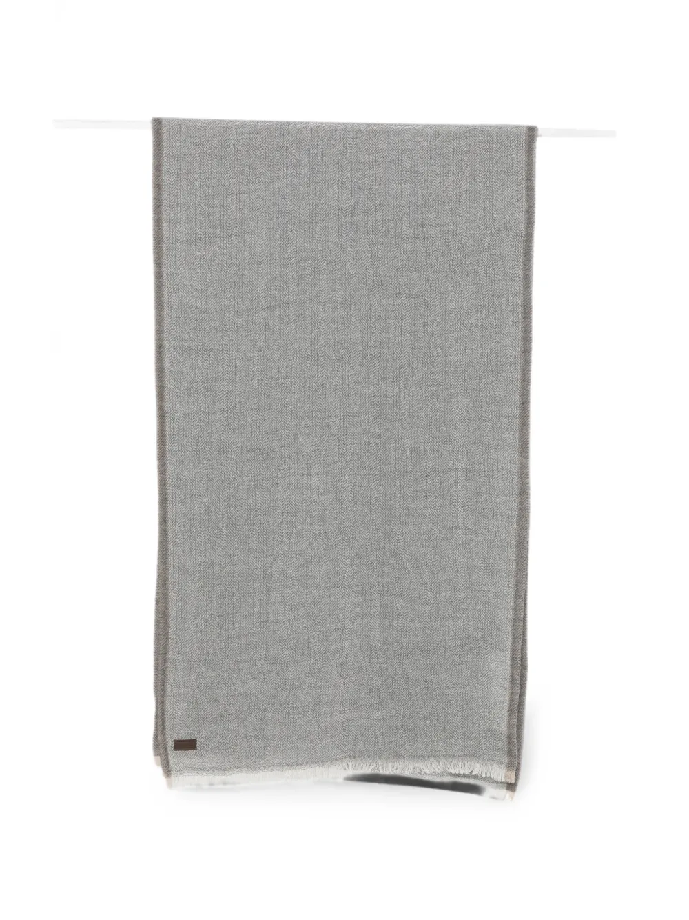 Canali frayed scarf - Grau