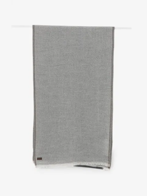 Canali frayed scarf