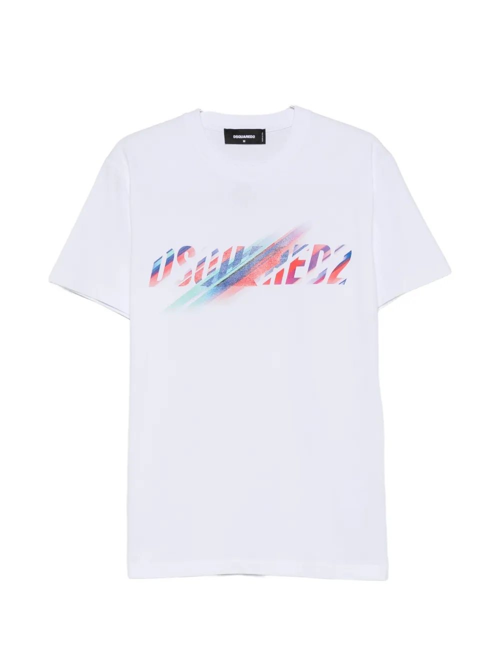 DSQUARED2 T-Shirt mit Logo-Print - Weiß
