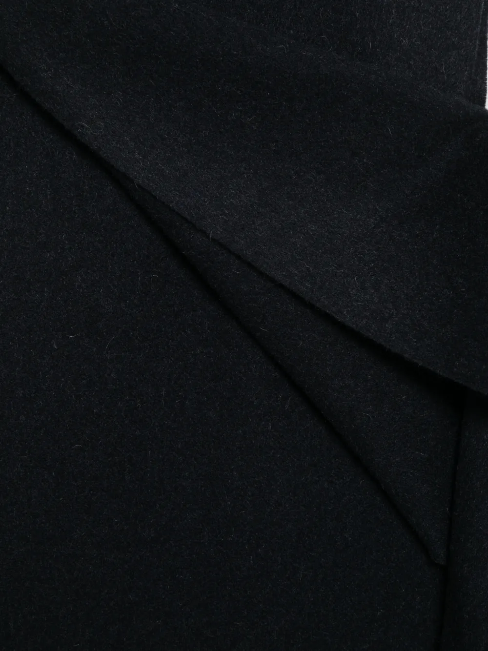 Canali Sjaal met logopatch Blauw
