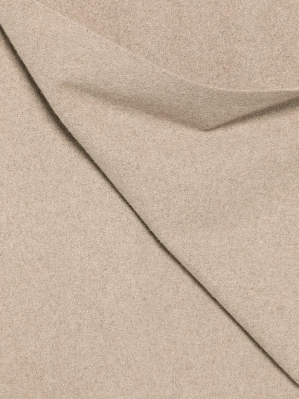 Canali Sjaal met logopatch Beige