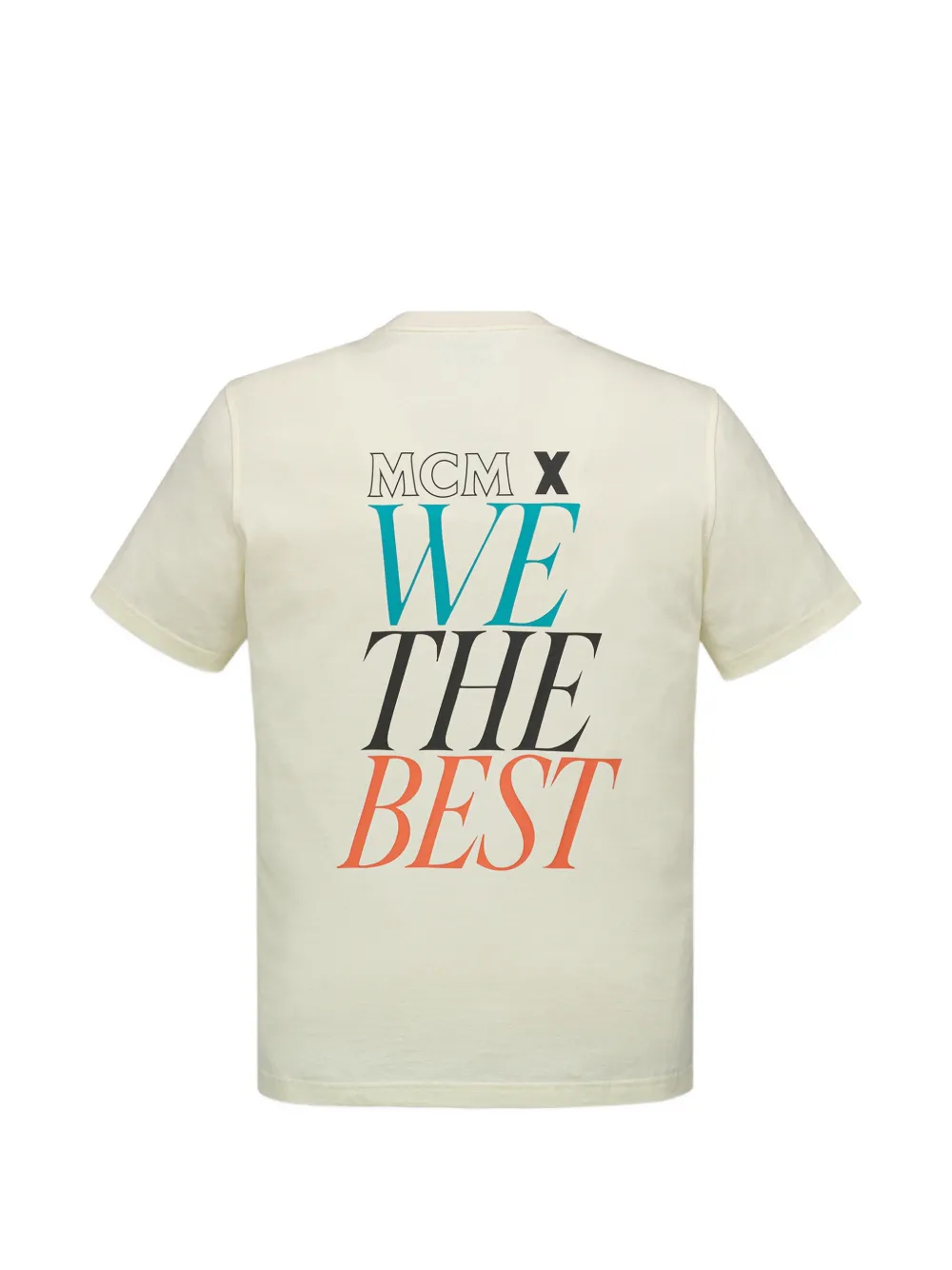 MCM We hebben het beste logoprinten T-shirt Wit